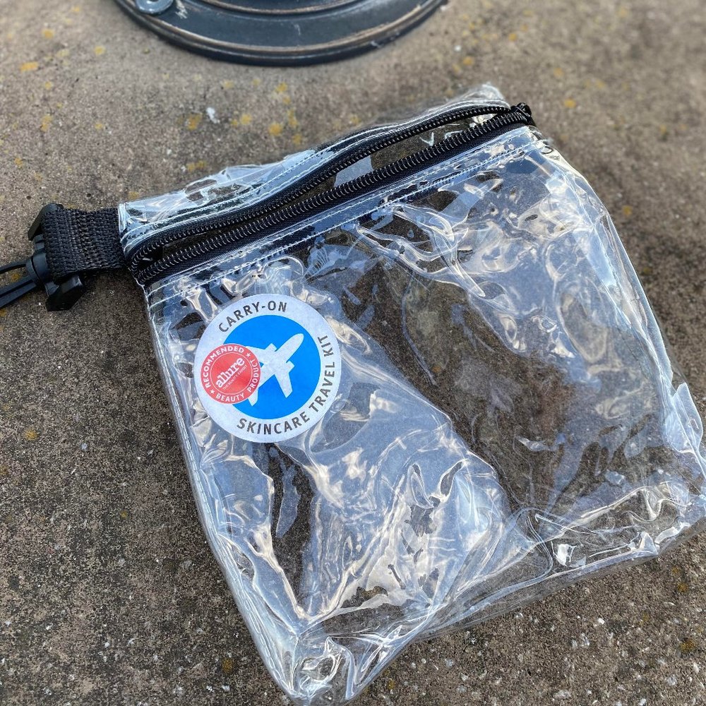 AIR REPAIR CLEAR TRANSPARENT COSMETIC BAG